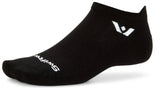 ASPIRE NO SHOW ZERO SOCKS MEDIUM BLACK
