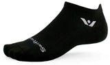 ASPIRE NO SHOW ZERO SOCKS LARGE BLACK (d) (Send 848-003)