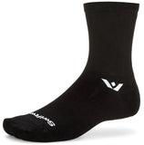 ASPIRE FIVE MID-CREW SOCKS XL BLACK