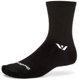 ASPIRE FIVE MID-CREW SOCKS XL BLACK