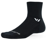 PURSUIT FOUR QUARTER CREW SOCKS X-LARGE BLACK