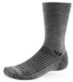 PURSUIT SEVEN CREW SOCKS X-LARGE HEATHER