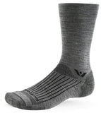 PURSUIT SEVEN CREW SOCKS X-LARGE HEATHER