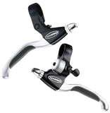 Tektro CL530-RS Linear Pull Brake Levers Black/Silver