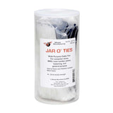 Zip Tie Kit, 8" 600pcs - Black/Clear