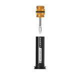 Lezyne Dual Insert Kit Bar-End Mount Multi Tool with Tubeless Plug Tool Black