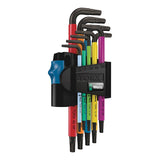 967/9 Torx Multicolor HF 1 L- Key Set