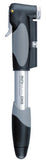 Mini Dual DXG Pump with Gauge, Black/Silver