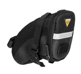 Aero Wedge Pack, 0.6L, Strap Mount, Small, Black