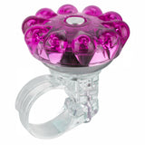 20-BBG BLING BELL GARNET Clamp Style