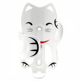 Lucky Cat Cage Bottle Cage, White