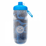 20oz INSULATED ABSTRACT WAVE BOTTLE BLUE