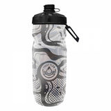 20oz INSULATED ABSTRACT WAVE BOTTLE WHITE