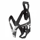 Custom Race X Bottle Cage, Black Glossy/White