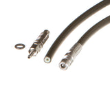 Reverb Tubing Kit with Barb/Relief, 2000mm - Black