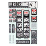 RockShox Fork Decal Kit - 35mm, White