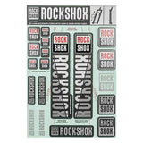 RockShox Fork Decal Kit - 30/32mm/RS1, White