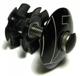 VP-715 LEATHER TOE STRAPS BLK