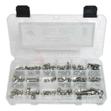 Stainless Fastener Kit, 4,5,6mm - 218pcs