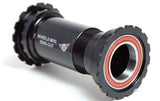 BB86/92 BB, 24/22mm Angular Contact Threaded, Black