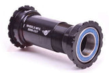 BB86/92 BB, 24/22mm Angular Contact Threaded, Black