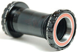 BSA Threaded BB, 30mm Angular Contact Model, Black
