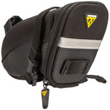 Aero Wedge Pack, 0.6L, Strap Mount, Small, Black