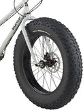 Surly Moonlander Fat Tire Bike - 24", Steel, Lunar Dust Gray, Small