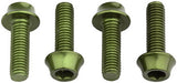 Aluminum Bottle Cage Bolt, 4 pcs - Olive