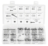 Stainless Fastener Kit, 4,5,6mm - 218pcs