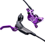 Dominion A4 Disc Brake, Front/Rear Purple/Black