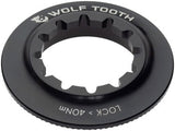Center Lock Rotor Lockring, Internal Spline, Black
