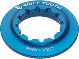 Center Lock Rotor Lockring, Internal Spline, Blue