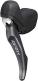 Shimano GRX BL-RX810/BR-RX810 Disc Brake and Lever - Front, Hydraulic, Flat Mount, Finned Resin Pads, Black