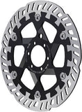 180mm Rotor, 6-Bolt , 2.0mm, MDR-P, Black/Silver