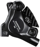 Shimano GRX BR-RX820 Hydraulic Disc Brake Caliper - Front, Flat-Mount, W/Bracket for 140/160mm Rotor (Assembled for 160mm)