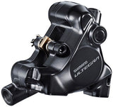 Shimano Ultegra BR-8170 Hydraulic Disc Brake Caliper - Rear, Flat Mount, Finned Resin Brake Pads