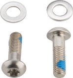 Flat Mount Bolts, 15mm Stainless T25, Pair
