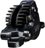 Shimano Deore XT M8200 Disc Brake and Lever - Right/Rear, Post Mount, 2-Piston Caliper, SM-BH90-SBM Hose, Fin Metal Pads, Black