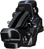 Shimano Deore XT BR-M8220 Disc Brake and BL-M8200 Lever - Right/Rear, Post Mount, 4-Piston Caliper, SM-BH90-SBM Hose, Fin Metal Pads, Black