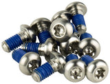 Rotor Bolt Kit, Titanium, Silver, T25, 12/count