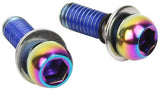 Direct and STD Mount Bolts, Rainbow, Pair
