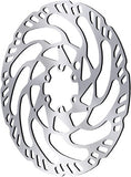 180mm Rotor, 6-Bolt , 2.0mm, MDR-C, Silver