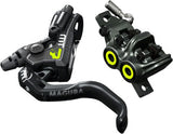 MT7 Pro Carbon Disc Brake, PM, F or R, Carbon/Yellow