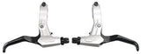 FR-5 Brake Levers, Silver/Black, Pair