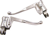 City Bike Brake Levers, 22.2mm - Silver