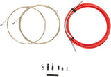 Jagwire Pro Brake Cable Kit Road SRAM/Shimano, Red