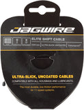 Jagwire Elite Ultra-Slick Shift Cable - 1.1 x 2300mm, Polished Stainless Steel, For Campagnolo