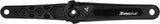 Turbine Cranks, 136mm Spindle, 165mm Arms, Black