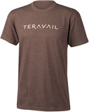 Teravail Logo Short Sleeve T-Shirt - Unisex, Espresso, Medium